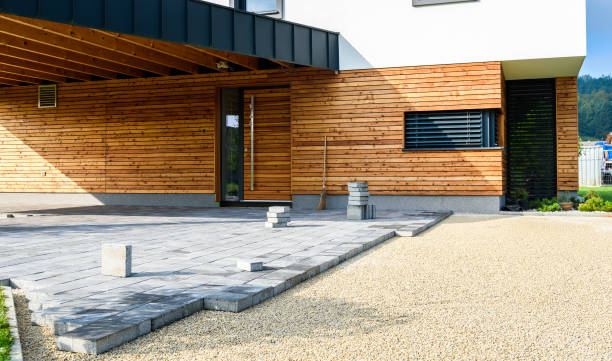 Permeable Paver Driveway in China Grove, TX